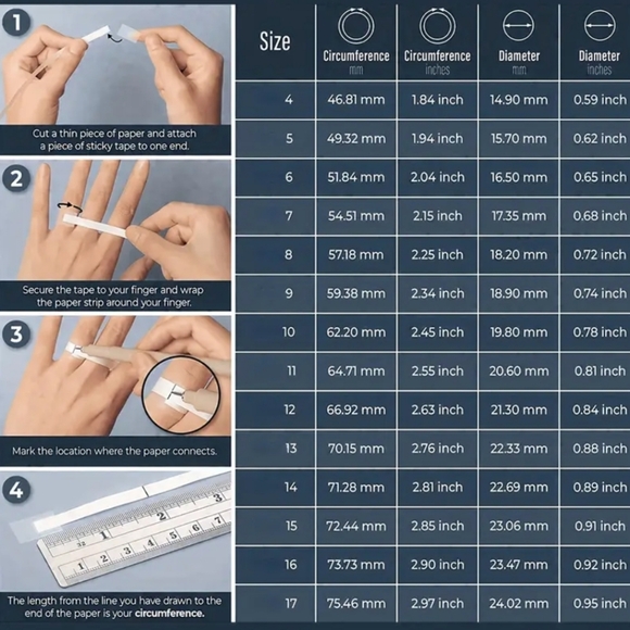 Mood Ring Silvery Size 7 8 9 Color Changing 70s Silver Mood Rings Men Women - Picture 14 of 15